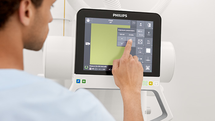 Sistemas de rayos X, DigitalDiagnost C90, cabeza del tubo Eleva, CombiDiagnsot R90